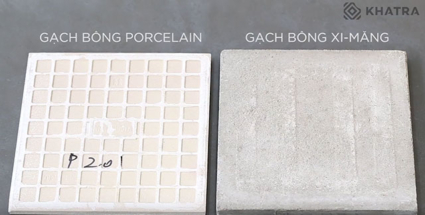phân biệt xương gạch bông