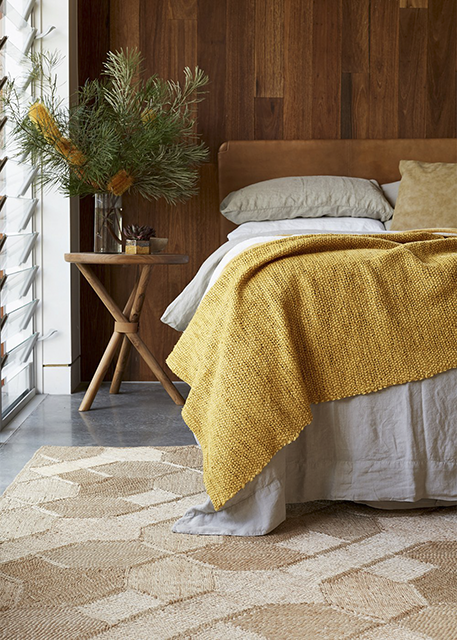 linen-bed