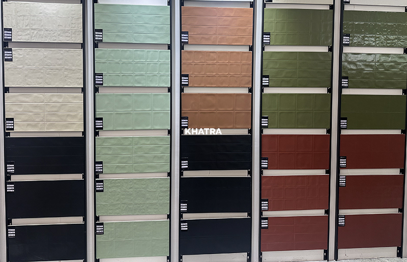 Bộ gạch ốp tường 30x60 hiệu ứng giả thẻ