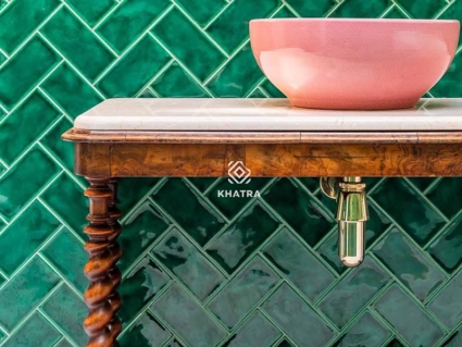 Gạch thẻ Emerald 602001 ốp nhà tắm