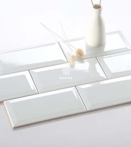 Gạch thẻ trắng 75x150