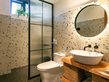 D6632 ốp tường nhà tắm khu Villa