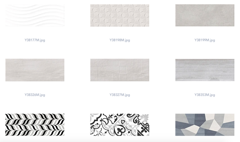 Map gạch lát nền, trang trí, map vật liệu | Có mẫu thực tế