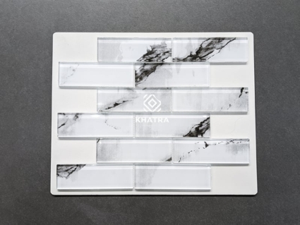Glass mosaic MH2041 ốp bếp