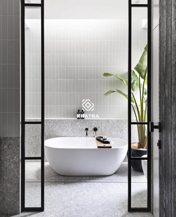 View gạch thẻ trắng 50200