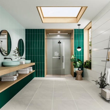 Phối gạch ốp lát nhà tắm
