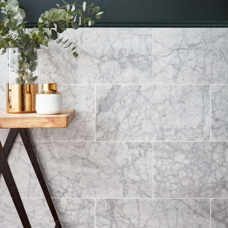 Gạch Marble Carrara 300x600 ốp tường