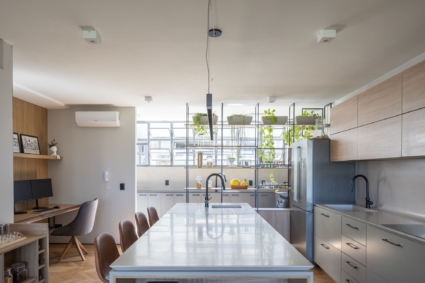Sự kết hợp không gian của căn hộ 2PN 100m2