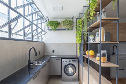 Thiết kế không gian mở cho căn hộ 2PN 100m2