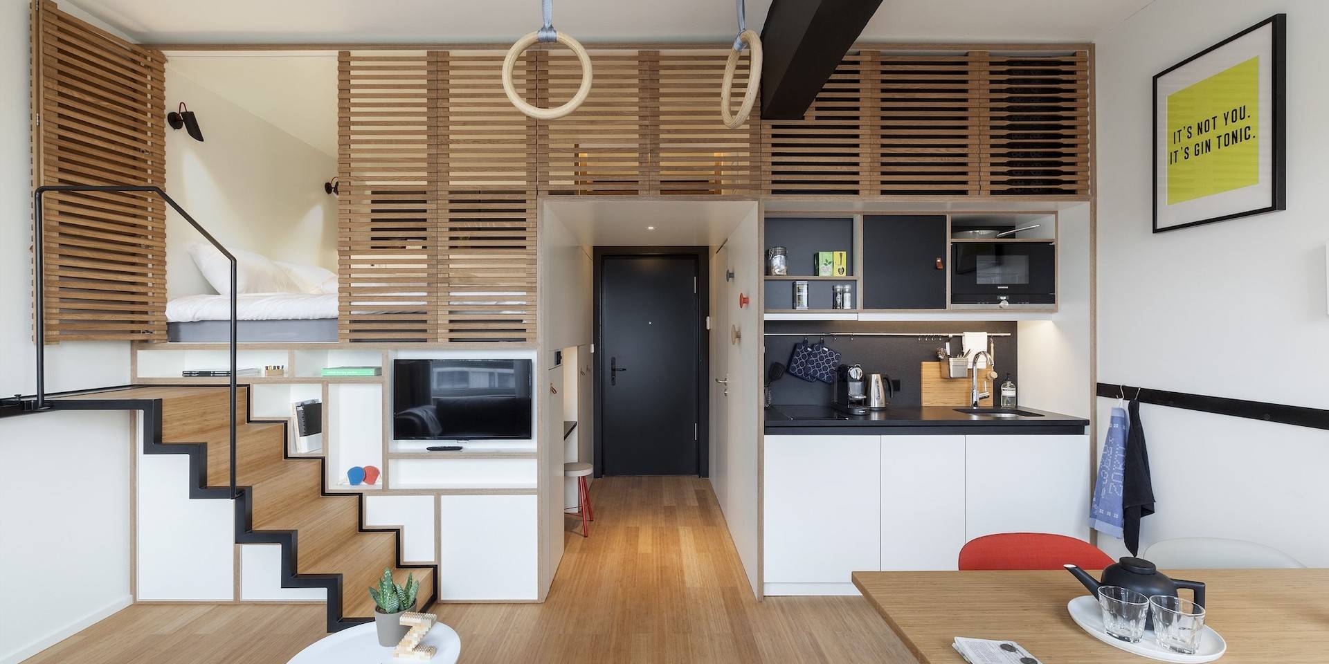 Thiết kế căn hộ nhỏ cho người sống một mình