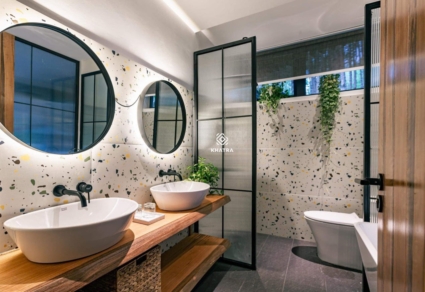 Gạch Terrazzo D6632 hình thực tế Gạch Terrazzo D6632 hình thực tế