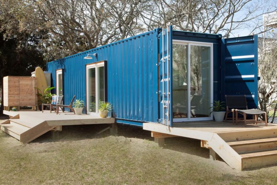 Nhà bằng container dễ dàng vận chuyển