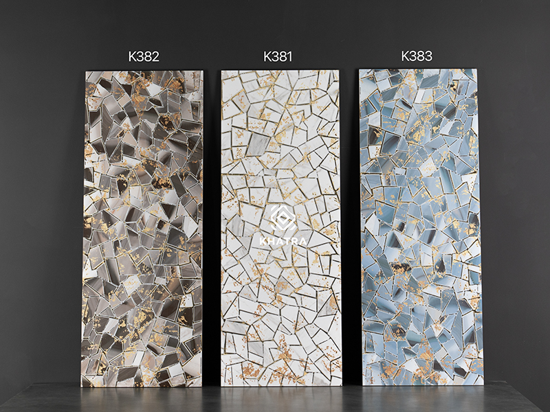 Bộ 3 mẫu gạch ốp tường Terrazzo 300x800