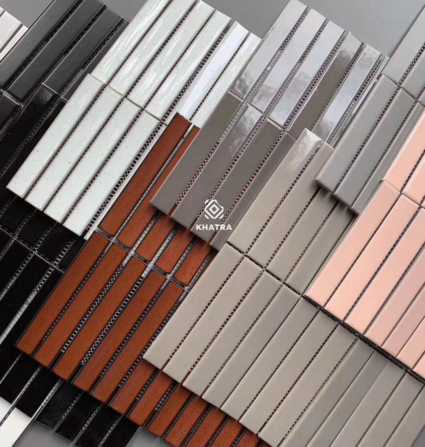 Các mẫu gạch thẻ stripe thanh dài