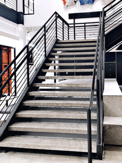 Gạch bê tông terrazzo làm cầu thang