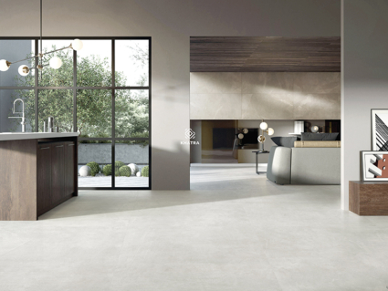 Gạch URBAN IVORY lát nền bếp