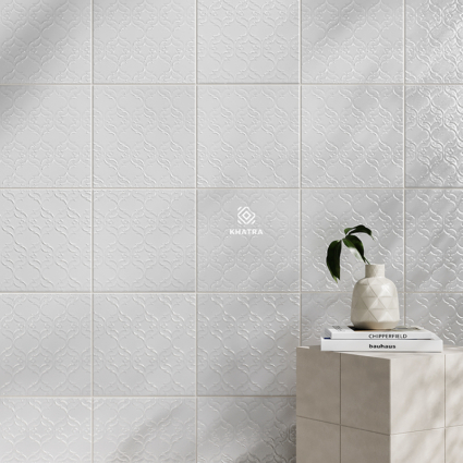 Gạch bông men WH306 ốp tường nhà tắm