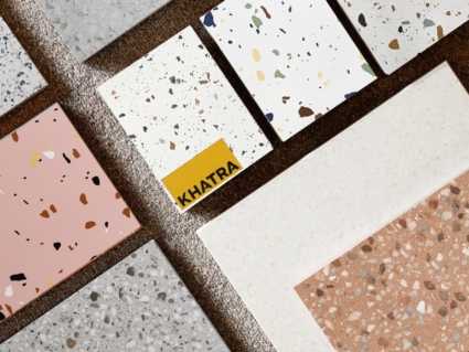 Flatlay Gạch Terrazzo