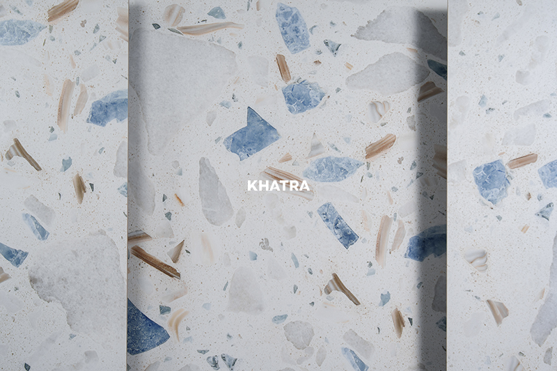 Chi tiết vân gạch Terrazzo KR-612D238
