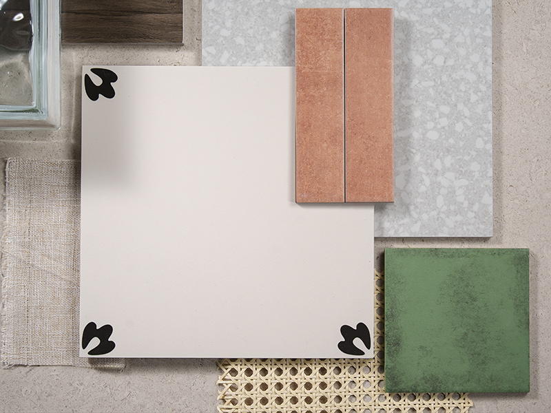 Flatlay phối gạch bông MF3032