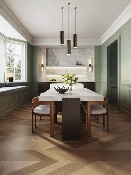 Gạch gỗ KF-612103GY 600x1200 lát nền