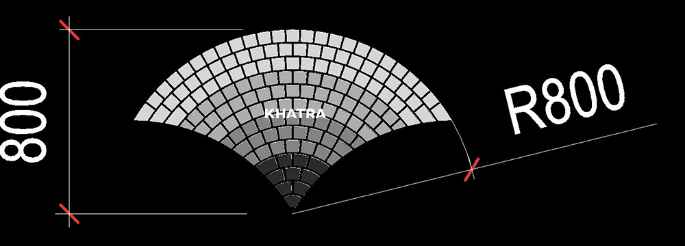 Thiết kế gạch Mosaic dành riêng cho dự án Pullman Ninh Bình