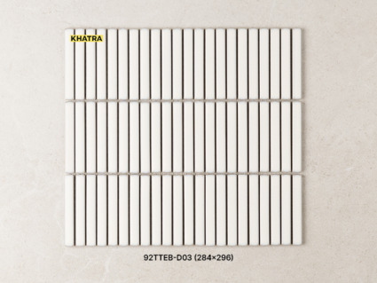 Gạch Mosaic Stripe 92TTEB-D03 White Gạch Mosaic Stripe 92TTEB-D03 White