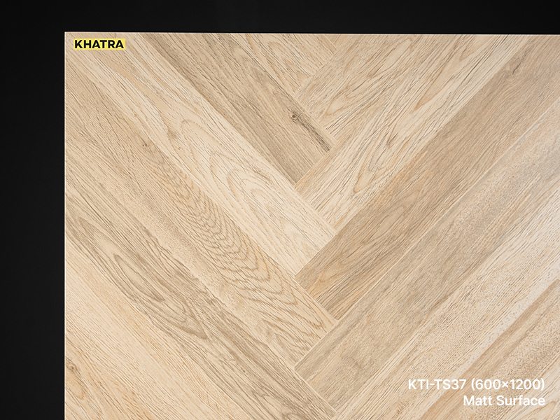 Bề mặt và vân gạch gỗ KTI-TS37