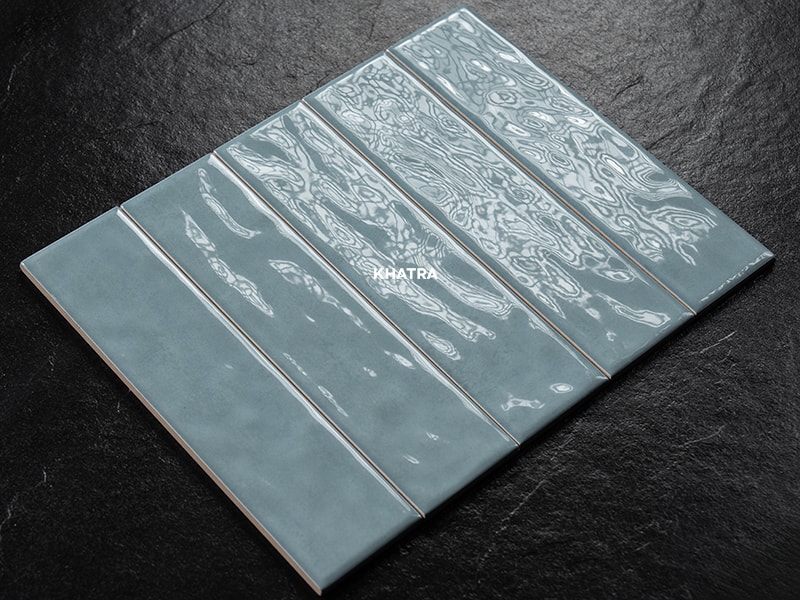 Bề mặt gạch thẻ bóng gợn T751505-C4