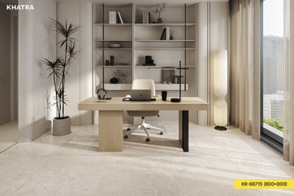 Thiết kế phòng làm việc theo phong cách Warm Minimal