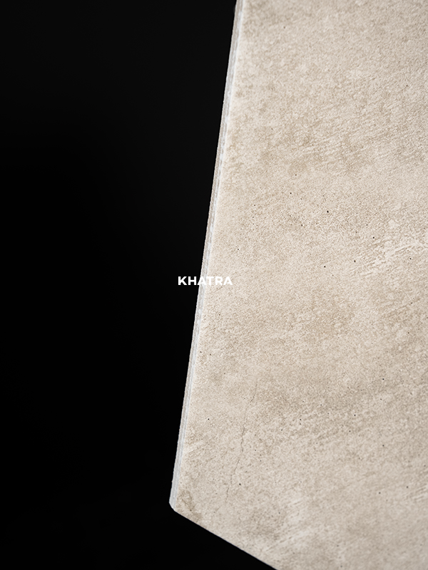 Chi tiết bề mặt gạch lục giác cement màu beige