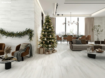 Trang trí Giáng Sinh cho phòng khách hiện đại Trang trí Giáng Sinh cho phòng khách hiện đại