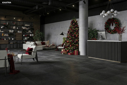 Trang trí Noel sảnh khách sạn với GM6201 lát nền Trang trí Noel sảnh khách sạn với GM6201 lát nền