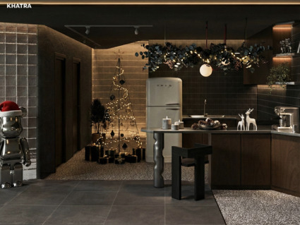 Căn bếp Giáng Sinh phong cách Urban Aesthetic Căn bếp Giáng Sinh phong cách Urban Aesthetic