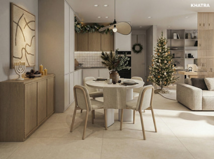 Giáng Sinh phong cách Warm Minimal với KF-8601X lát nền Giáng Sinh phong cách Warm Minimal với KF-8601X lát nền