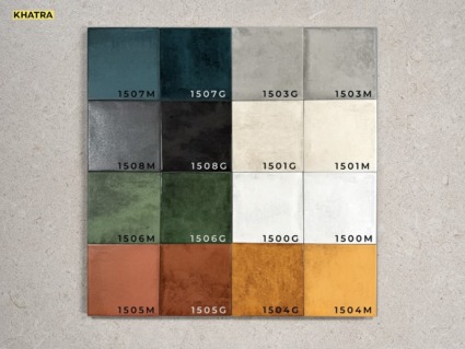 Bộ màu gạch thẻ vuông 150×150 Bộ màu gạch thẻ vuông 150x150