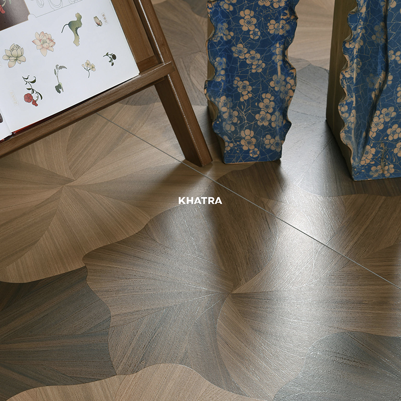 Gạch gỗ CTA-M22 lát nền phòng khách