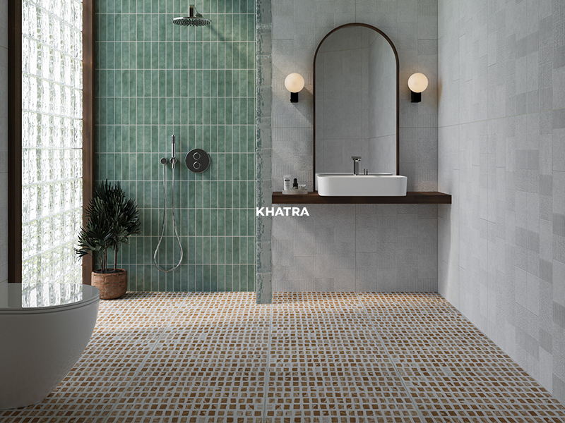 Terra Retreat apartment bathroom design