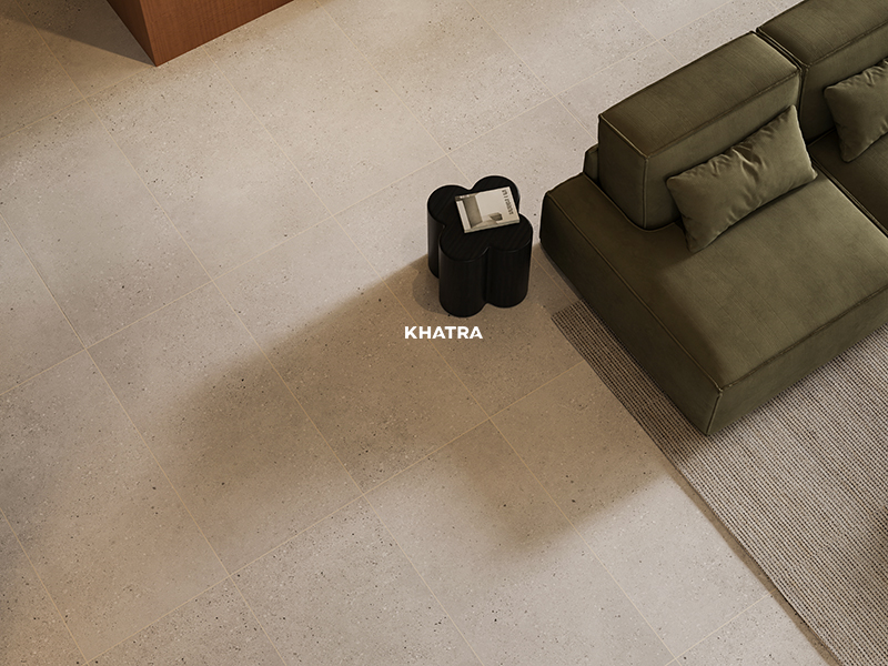 KHB GR-TL01 cement tile for living room flooring