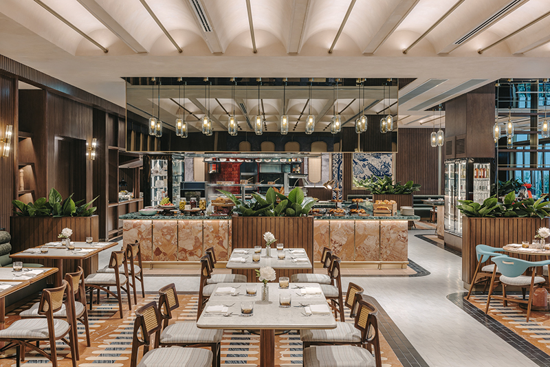 Thiết kế nhà hàng tại dự án Fairmont Hà Nội